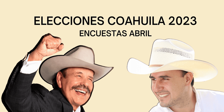 Jiménez y Guadiana lideran encuestas de Coahuila.