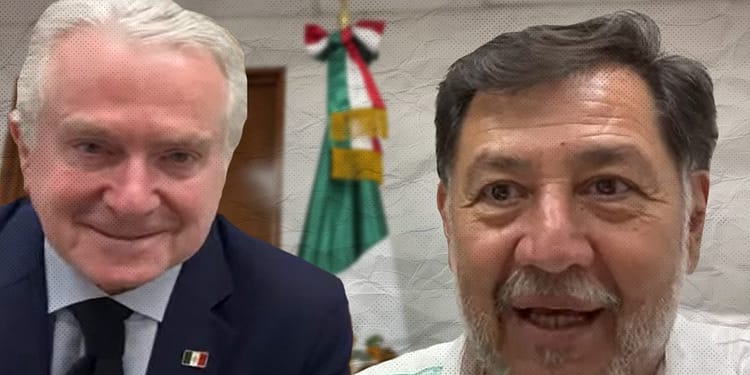 Santiago Creel y Fernández Noroña dicen que les gustaría ser rivales en 2024 portada