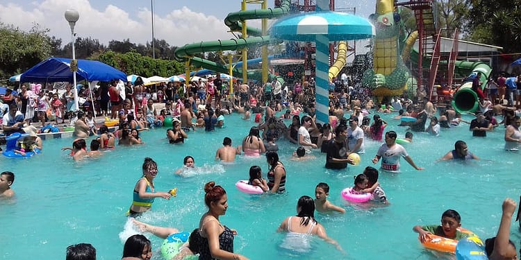En la CDMX hay al menos 4 balnearios que estarán abiertos en Semana Santa. FOTO: Balneario Elba