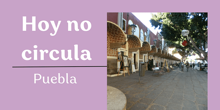 hoy no circula puebla 2023
