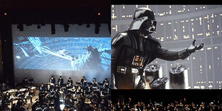Durante el evento se proyectarán escenas icónicas de la trilogía original de Star Wars. FOTO: Facebook