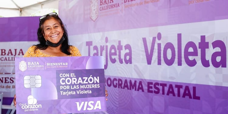 Tarjeta Violeta