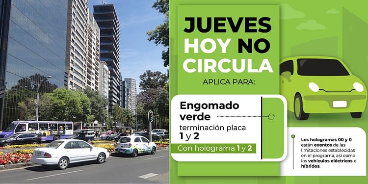 Hoy No Circula 25 de mayo 2023