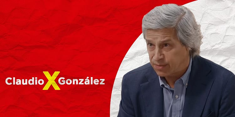 Qué significa la X de Claudio X. González nombre completo cavier portada