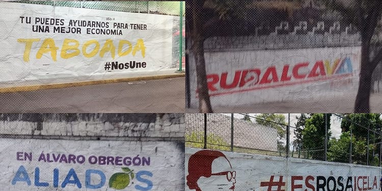 bardas politicos claudia sheinbaum taboada rubalcava rosa icela marcelo ebrard portada
