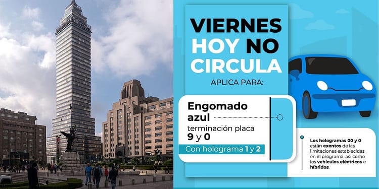 Hoy no circula 2 de junio 2023
