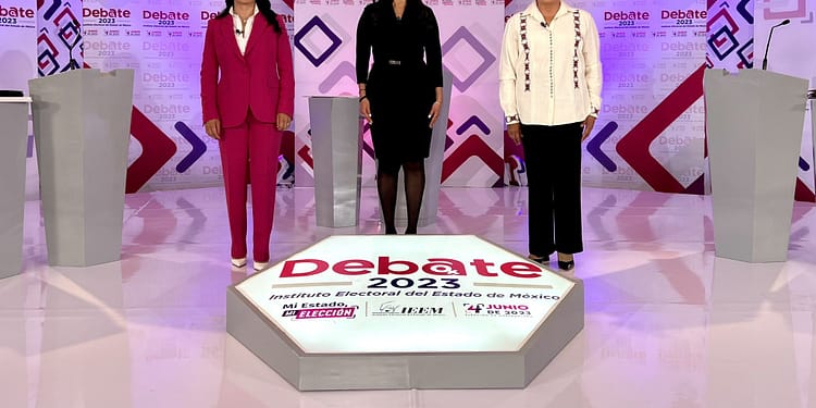 Segundo debate Edomex 2023.