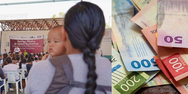 Se ofrecen 2 mil pesos bimestrales de apoyo económico a madres solteras. | Foto: DIF/Freepik.
