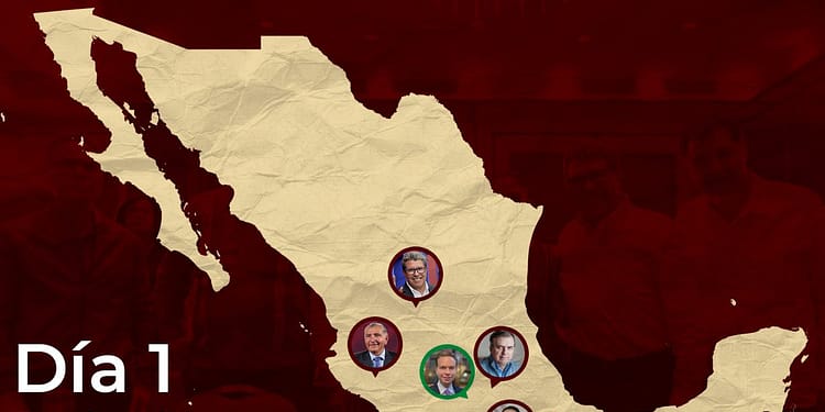 Día 1 Así arrancan los presidenciales de Morena el camino a 2024 portada