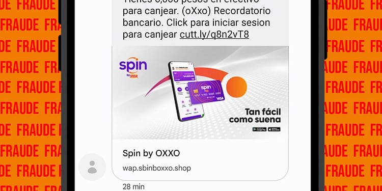Fraude SPIN by OXXO. Ofrecen puntos por mensaje SMS portada