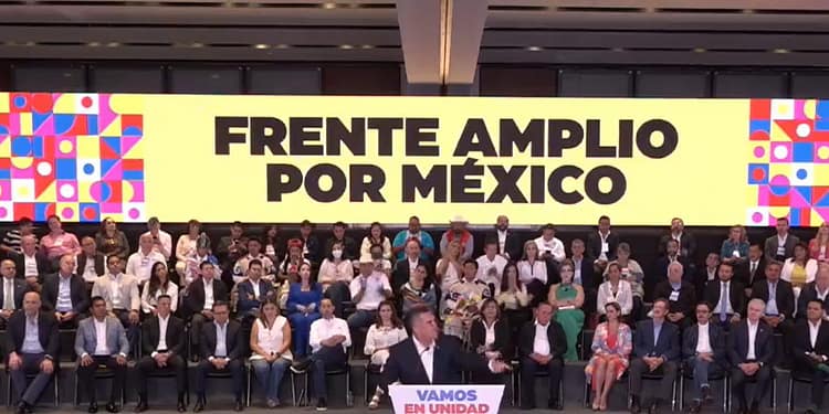 Frente Amplio por México. Oposición también hará encuesta para elegir a candidato presidencial morena