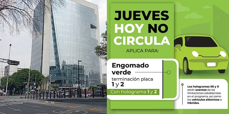 Hoy No Circula 15 de junio 2023
