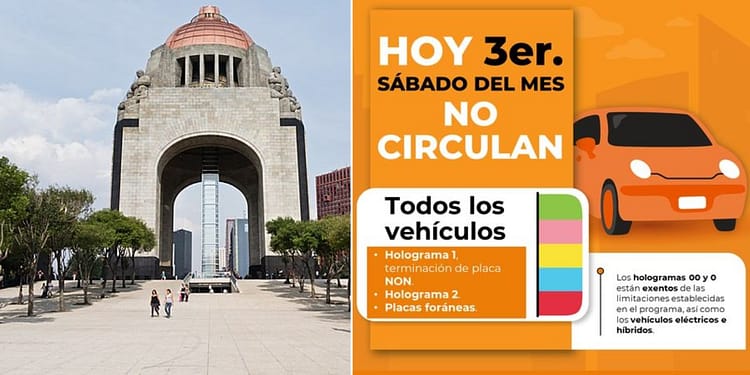 Hoy No Circula 17 de junio 2023