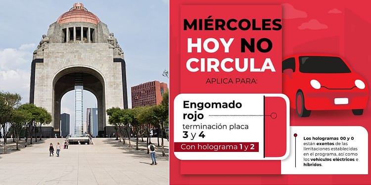 Hoy No Circula 28 de junio 2023 miércoles CDMX