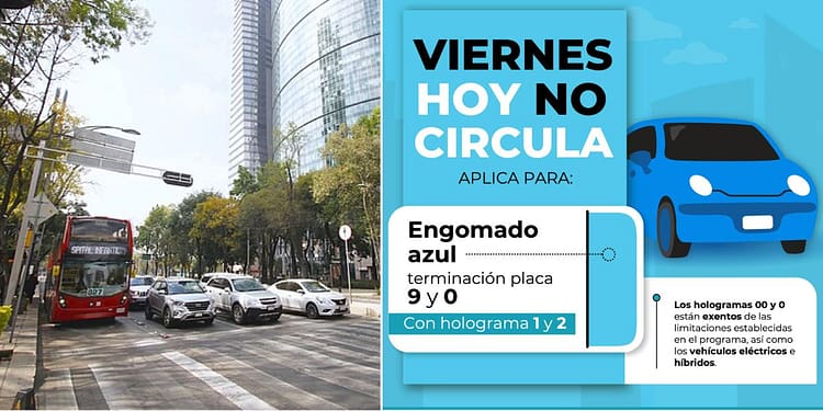 Hoy no circula 23 de junio 2023 viernes