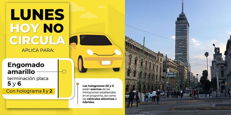 Hoy no circula 5 de junio 2023