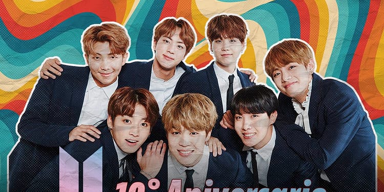bts 10 aniversario debut 12 de junio de 2013 13 de junio de 2013 oficial portada