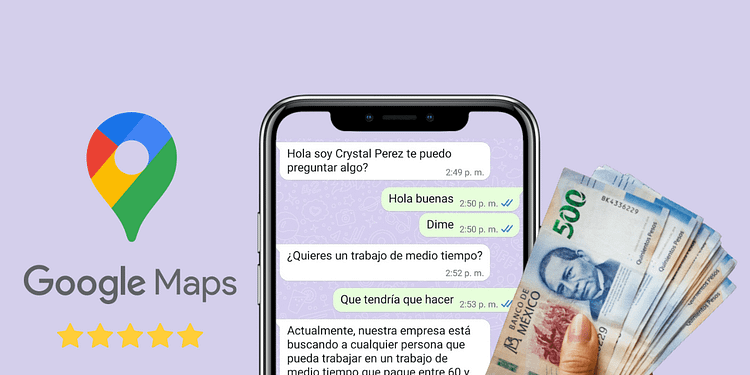 Estafas por aplicaciones de mensajería solicitan inversiones de 300 a 7 mil pesos para obtener comisiones.
Imagen: Data Noticias.