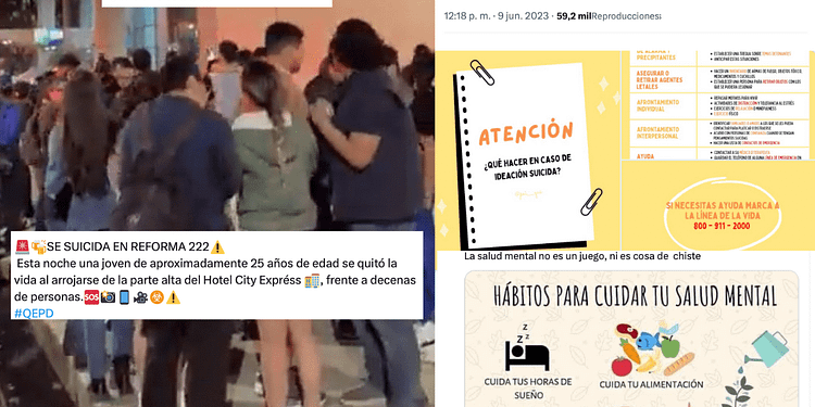 Suicidio y salud mental un tema en el que hay que trabajar.
