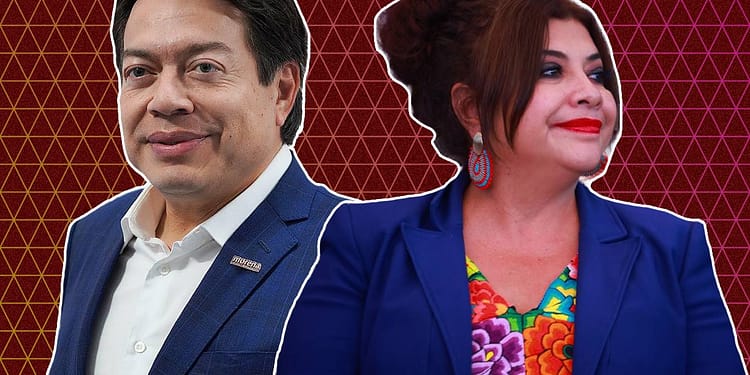 Clara Brugada vs Mario Delgado. Trayectorias y polémicas portada