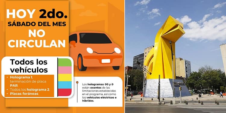 Hoy no circula 8 de julio 2023 sábado