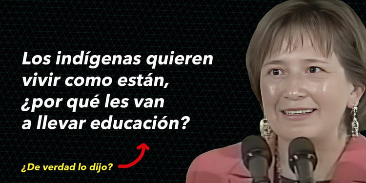 Por qué les vas a llevar educación Sacan de contexto frase de Xóchitl Gálvez sobre indígenas