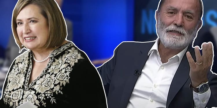 Xóchitl Gálvez responde a criticas de Epigmenio Ibarra portadas