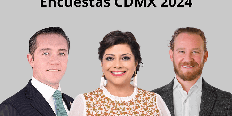 Encuestas jefe de gobierno CDMX