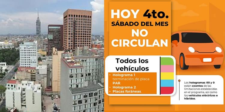 Hoy No Circula 22 de julio 2023