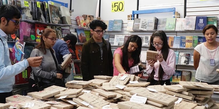 El Gran Remate de libros y películas 2023 ya está aquí. | Foto: Secretaría de Cultura CDMX