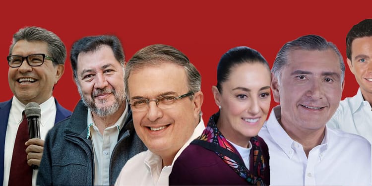 Cómo van las corcholatas