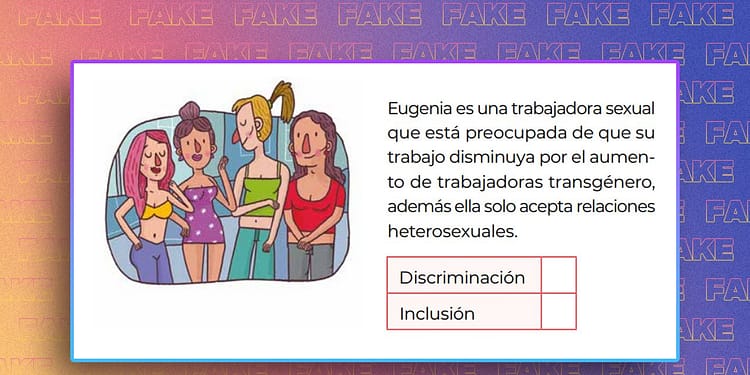 FAKE Libros de texto no hablan de trabajadoras sexuales trans PORTADA