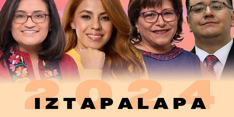 Iztapalapa 2024 Quiénes suenan para gobernar la alcaldía PORTADA OK