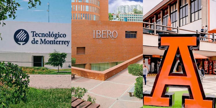 Escuelas más caras de México