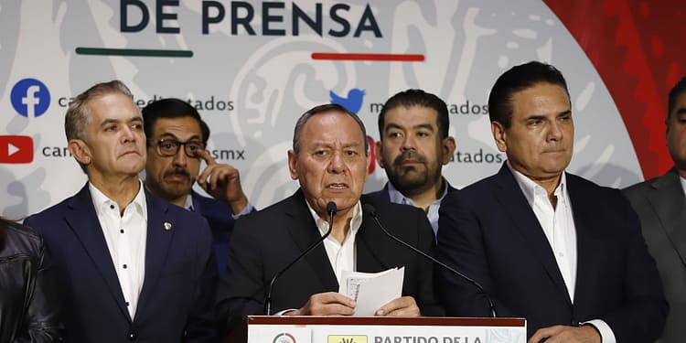 PRD queda fuera del proceso de selección del aspirante presidencial del Frente Amplio por México.
Imagen: Twitter @PRDMexico.