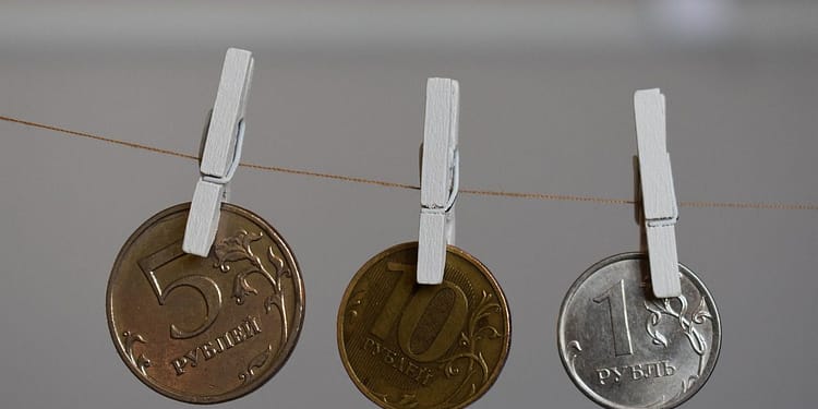 El rublo es más barato porque Rusia necesita dólares estadounidenses para pagar su factura de importaciones, que creció un tercio interanual (de 57 mil millones de dólares a 76 mil millones de dólares) en el segundo trimestre de 2023. Foto: Pixabay.