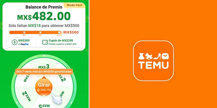 temu codigos puntos mexico portada