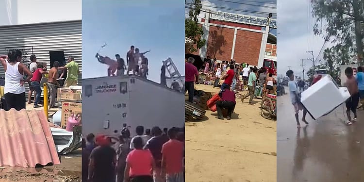 rapiña acapulco saqueos Otis Guerrero