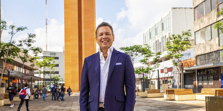 Pablo Lemus aspirante a la gubernatura de Jalisco.
Imagen: pablolemus.mx