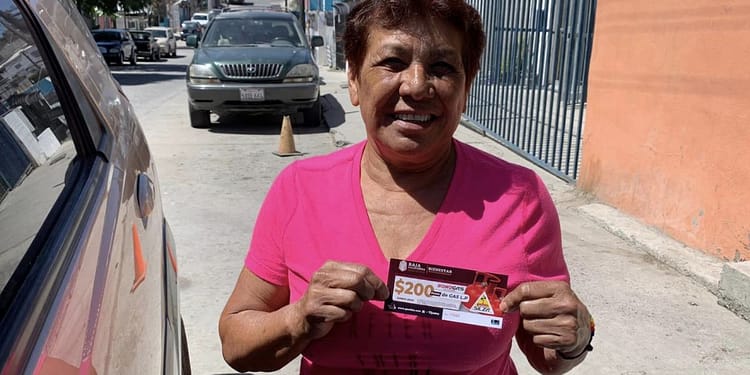 Vales de gas bienestar