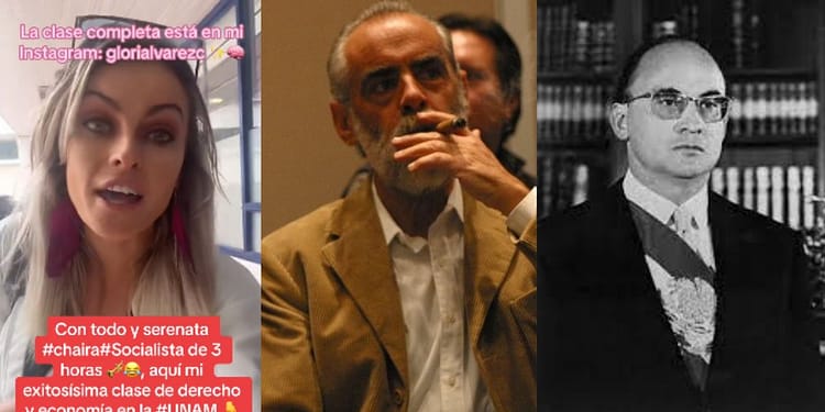 UNAM Gloria Álvarez diego fernández de cevallos luis Echeverría