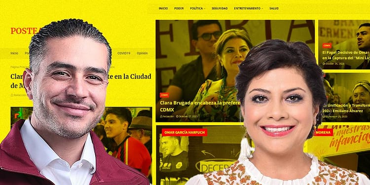 sitios de noticias falsos omar garcia harfuch clara brugada portada
