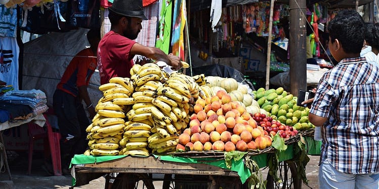La venta ambulante es una actividad económica legítima que proporciona medios de vida a millones de personas y representa una gran proporción del empleo urbano en muchas ciudades del Sur Global. Foto: Pixabay.