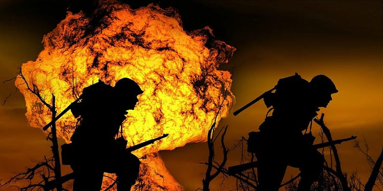 Un año que será recordado como uno definido por la guerra. Foto: Pixabay.