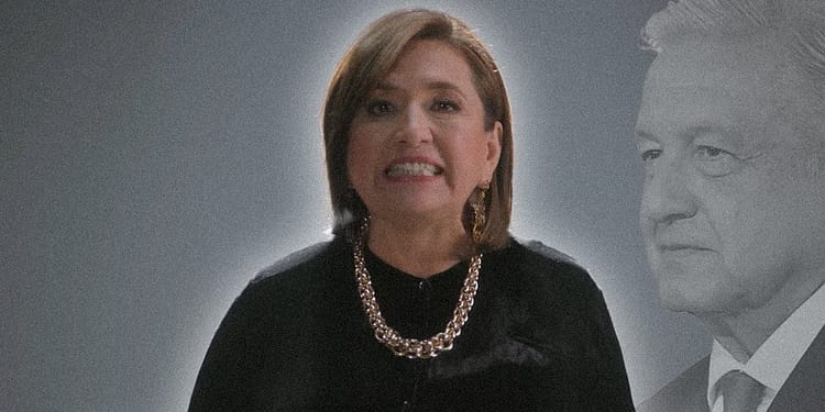 Se quita los guantes. Campaña de Xóchitl enfocada en atacar a AMLO PORTADA