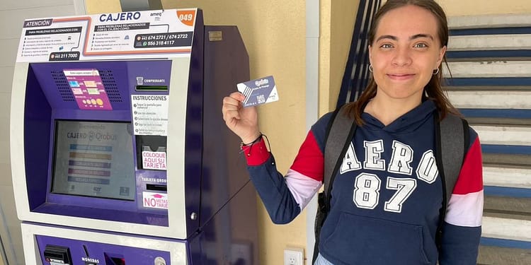 registro AMEQ tarjeta qrobus 2024