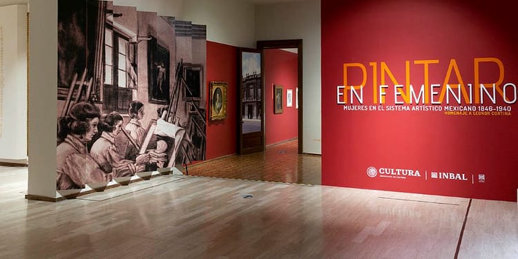 Pintar en femenino es una interesante exposición de obras de estilos, técnicas y formatos diversos que evidencian la maestría técnica y temática alcanzada por estas pintoras mexicanas del México independiente y postrevolucionario. Foto: https://mnsancarlos.inba.gob.mx/pintar-en-femenino-mujeres-en-el-sistema-artistico-mexicano
