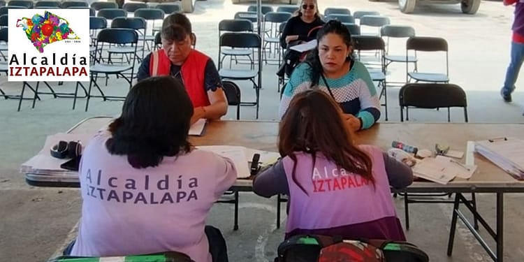 Trabajo Iztapalapa promotores sociales registro