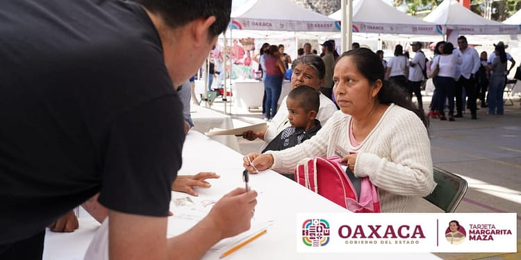 tarjeta Margarita Maza Oaxaca 2024