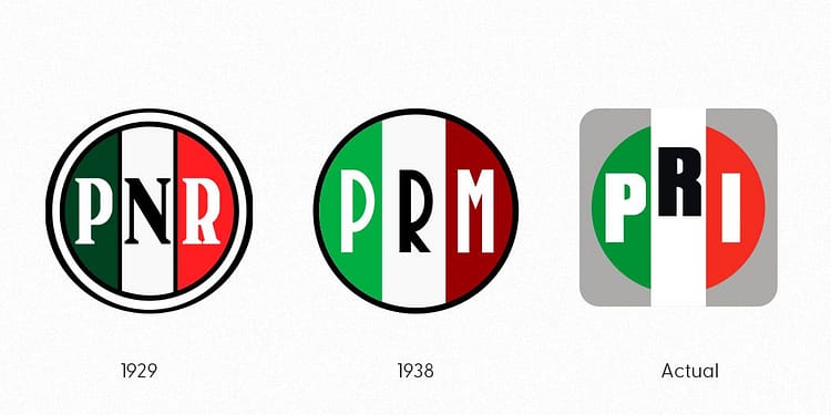 que significa el logo del PRI